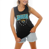 Jacksonville Jaguars Gameday Couture Women's Baby You're A Star Racerback Scoop Neck Tapered Tank Top | NFL On sale