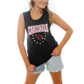 Arizona Cardinals Gameday Couture Women's Baby You're A Star Racerback Scoop Neck Tapered Tank Top | NFL Discount