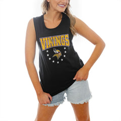 Minnesota Vikings Gameday Couture Women's Baby You're A Star Racerback Scoop Neck Tapered Tank Top | NFL Near me