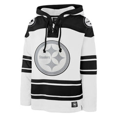 Pittsburgh Steelers '47 After Image Superior Lacer Pullover Hoodie | NFL US