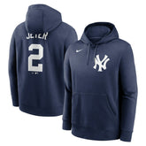 Derek Jeter New York Yankees Nike Player Name & Number Club Pullover Hoodie - MLB Hoodies
