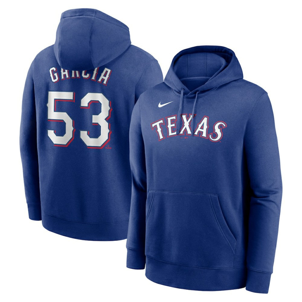 Adolis Garcia Texas Rangers Nike Player Name & Number Club Pullover Hoodie - MLB Hoodies