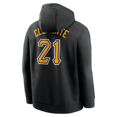 Roberto Clemente Pittsburgh Pirates Nike Player Name & Number Club Pullover Hoodie - MLB Hoodies