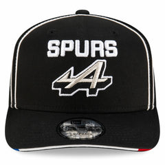Black San Antonio Spurs x Alpine 9FIFTY Snapback Hat | NBA