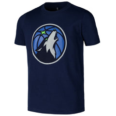 Navy Minnesota Timberwolves Youth Primary Logo T-Shirt | NBA