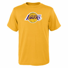 Gold Los Angeles Lakers Youth Primary Logo T-Shirt | NBA
