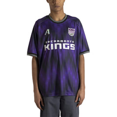 Purple Sacramento Kings Authmade x NBA Soccer Kit Fashion Jersey | NBA