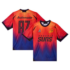 Orange Phoenix Suns Authmade x NBA Soccer Kit Fashion Jersey | NBA