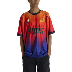 Orange Phoenix Suns Authmade x NBA Soccer Kit Fashion Jersey | NBA