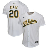 Zack Gelof Athletics Nike Youth Home Game Player Jersey - MLB Jerseys