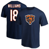 Chicago Bears Caleb Williams Big & Tall Player Name & Number T-Shirt | NFL US