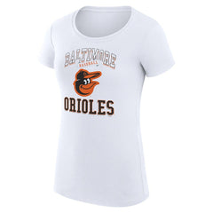 Baltimore Orioles G-III 4Her by Carl Banks Women's Super-Slim Fit Lightweight Team Logo Graphic T-Shirt - MLB T-shirts
