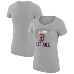 Boston Red Sox G-III 4Her by Carl Banks Women's Super-Slim Fit Lightweight Team Logo Graphic T-Shirt - MLB T-shirts