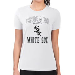 Chicago White Sox G-III 4Her by Carl Banks Women's Super-Slim Fit Lightweight Team Logo Graphic T-Shirt - MLB T-shirts