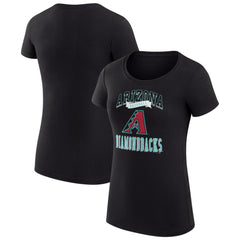 Arizona Diamondbacks G-III 4Her by Carl Banks Women's Super-Slim Fit Lightweight Team Logo Graphic T-Shirt - MLB T-shirts