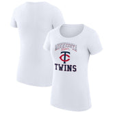 Minnesota Twins G-III 4Her by Carl Banks Women's Super-Slim Fit Lightweight Team Logo Graphic T-Shirt - MLB T-shirts