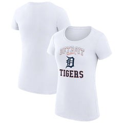 Detroit Tigers G-III 4Her by Carl Banks Women's Super-Slim Fit Lightweight Team Logo Graphic T-Shirt - MLB T-shirts