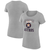 Houston Astros G-III 4Her by Carl Banks Women's Super-Slim Fit Lightweight Team Logo Graphic T-Shirt - MLB T-shirts