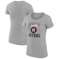 Houston Astros G-III 4Her by Carl Banks Women's Super-Slim Fit Lightweight Team Logo Graphic T-Shirt - MLB T-shirts