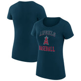 Los Angeles Angels G-III 4Her by Carl Banks Women's Super-Slim Fit Lightweight Team Logo Graphic T-Shirt - MLB T-shirts