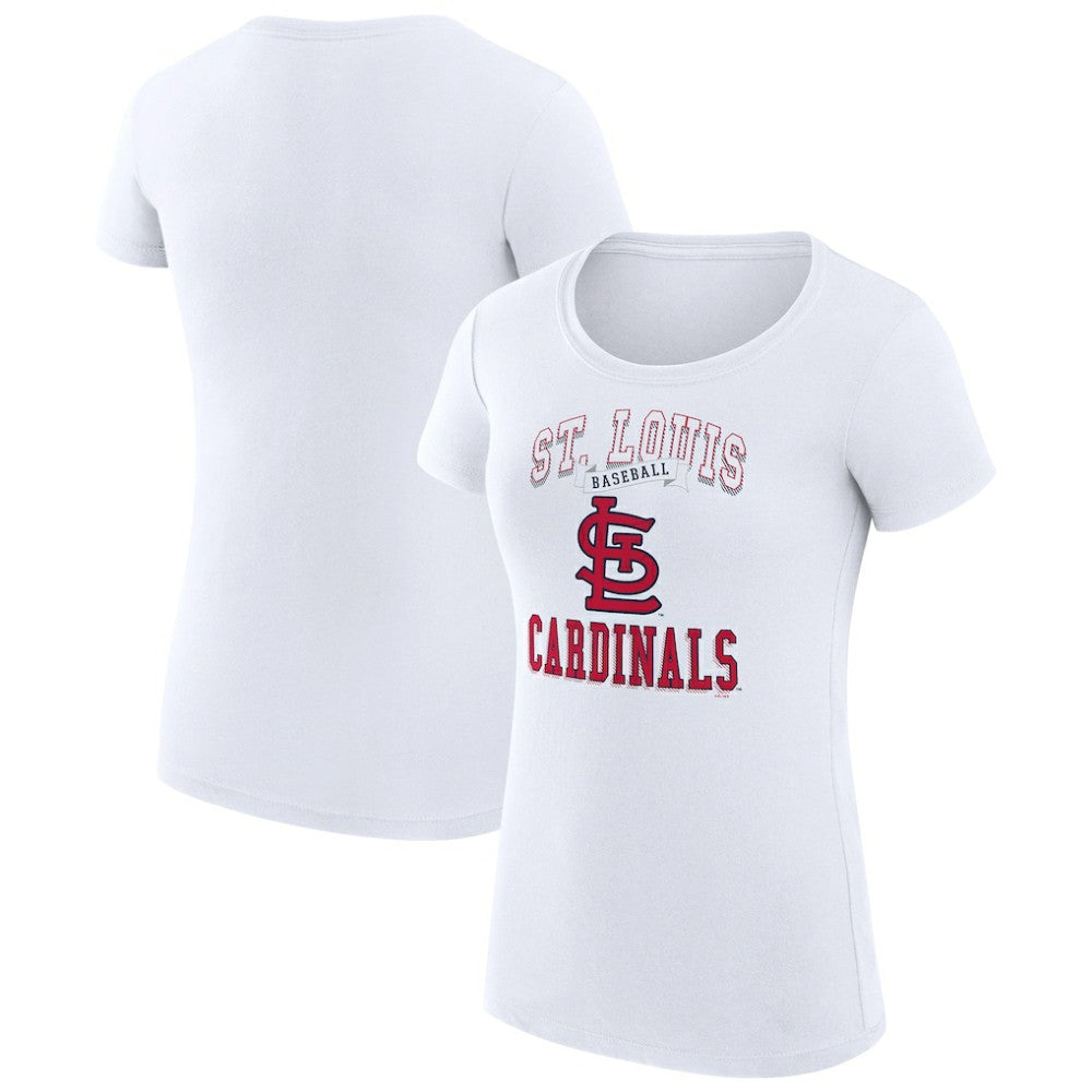 St. Louis Cardinals G-III 4Her by Carl Banks Women's Super-Slim Fit Lightweight Team Logo Graphic T-Shirt - MLB T-shirts