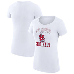 St. Louis Cardinals G-III 4Her by Carl Banks Women's Super-Slim Fit Lightweight Team Logo Graphic T-Shirt - MLB T-shirts