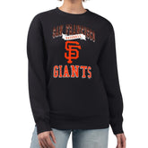 San Francisco Giants G-III 4Her by Carl Banks Women's Team Logo Graphic Tri-Blend Fleece Pullover Sweatshirt - MLB Pullover