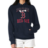 Boston Red Sox G-III 4Her by Carl Banks Women's Team Logo Graphic Fleece Pullover Hoodie - MLB Hoodies