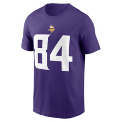 Minnesota Vikings Randy Moss Retired Player Name & Number T-Shirt | NFL On sale