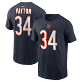 Chicago Bears Walter Payton Retired Player Name & Number T-Shirt | NFL Near me