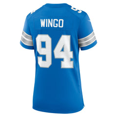 Detroit Lions Mekhi Wingo Women's Team Game Jersey | NFL New