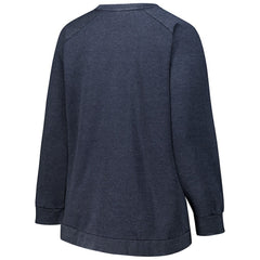Chicago Bears Profile Women's Plus Size Acid Wash Raglan Sweatshirt | NFL US