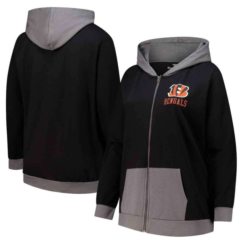 Cincinnati Bengals Women's Hit It Full-Zip Hoodie | NFL Hot