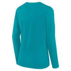 Miami Dolphins Women's Long Sleeve Scoop Neck T-Shirt | NFL On sale