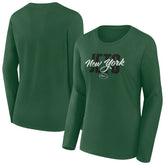 New York Jets Women's Long Sleeve Scoop Neck T-Shirt | NFL On sale