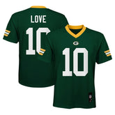 Green Bay Packers Jordan Love Youth Replica Player Jersey | NFL Discount