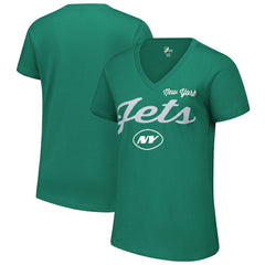 New York Jets G-III 4Her by Carl Banks Women's Post Season V-Neck T-Shirt | NFL Near me