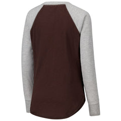 Cleveland Browns G-III 4Her by Carl Banks Women's Waffle Knit Raglan Long Sleeve T-Shirt | NFL New