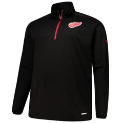 Detroit Red Wings Fanatics Big & Tall Authentic Pro Quarter-Zip Top - NHL