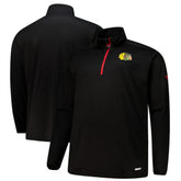 Chicago Blackhawks Fanatics Big & Tall Authentic Pro Quarter-Zip Top - NHL