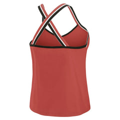 Atlanta Falcons WEAR by Erin Andrews Women's Cross Strap Tri-Blend Tank Top | NFL US