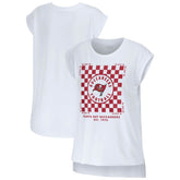 Tampa Bay Buccaneers WEAR by Erin Andrews Women's Checker Muscle Tank Top | NFL Sale