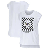 Baltimore Ravens WEAR by Erin Andrews Women's Checker Muscle Tank Top | NFL Near me