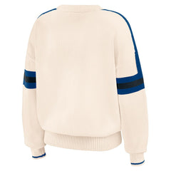 Indianapolis Colts WEAR by Erin Andrews Women's Stripe Pullover Sweater | NFL Near me