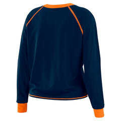 Chicago Bears WEAR by Erin Andrews Women's Tie-Front Long Sleeve T-Shirt | NFL Near me