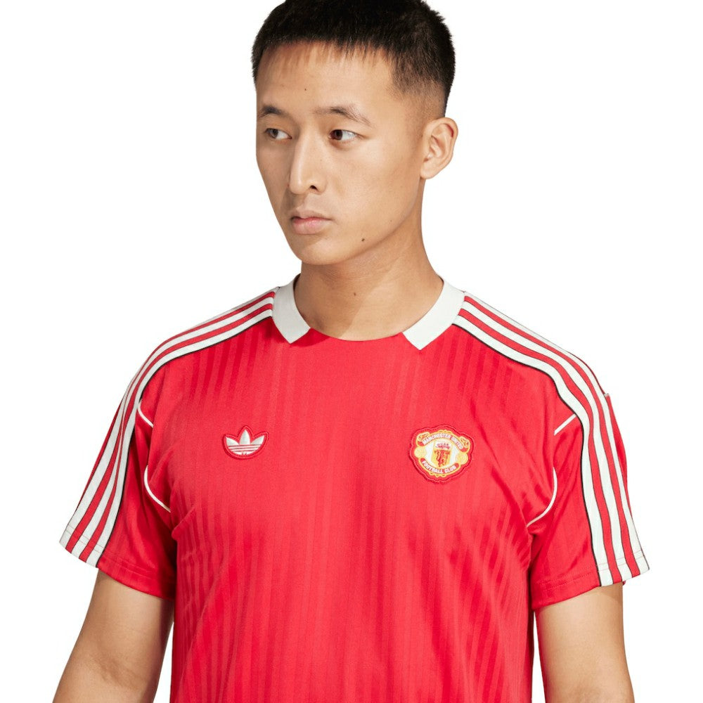 Manchester United Originals Terrace Icons Collection Fashion Jersey Discount - Red