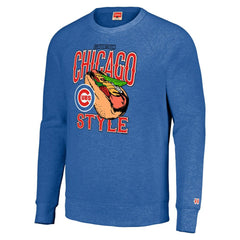 Chicago Cubs MLB x Guy Fieri’s Flavortown Unisex Tri-Blend Pullover Sweatshirt - MLB Pullover