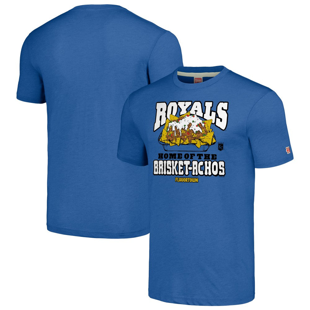 Kansas City Royals MLB x Guy Fieri’s Flavortown Unisex Tri-Blend T-Shirt - MLB T-shirts