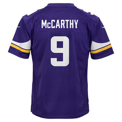 Minnesota Vikings J.J. McCarthy Youth Game Jersey | NFL New