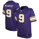 Minnesota Vikings J.J. McCarthy Youth Game Jersey | NFL New